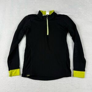 Decathlon Wedze Kids 1/4 Zip BL500 Thermal Base Layer Top Yellow Kids 6